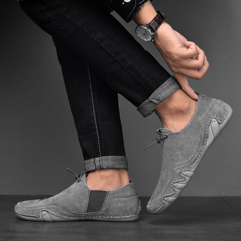 Alonso - Stylish leather shoes with Adaptfit