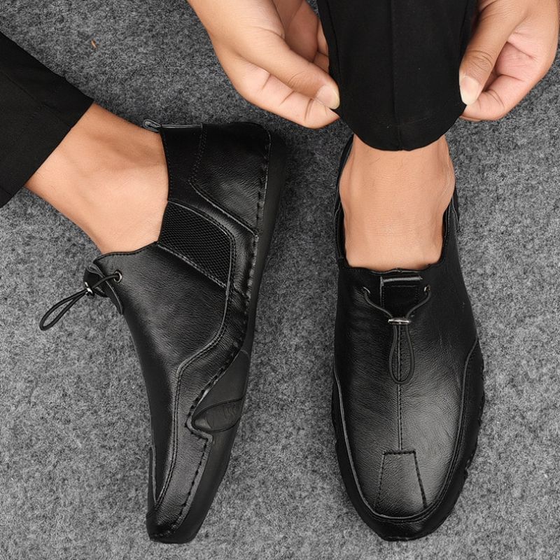 Alonso - Stylish leather shoes with Adaptfit