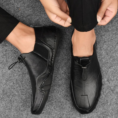 Alonso - Stylish leather shoes with Adaptfit