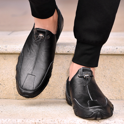 Alonso - Stylish leather shoes with Adaptfit