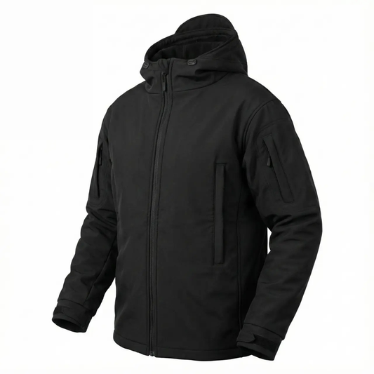 Black tactical jacket