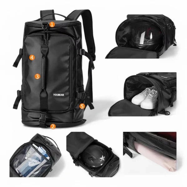 40L Large Capacity Waterproof Backpack – TrailPro – Backpacks