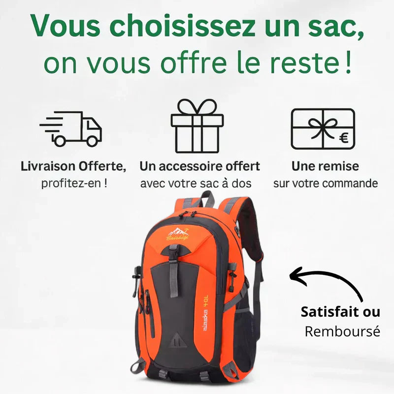 40L Ultralight Hiking Backpack – TrailMaster – Backpacks