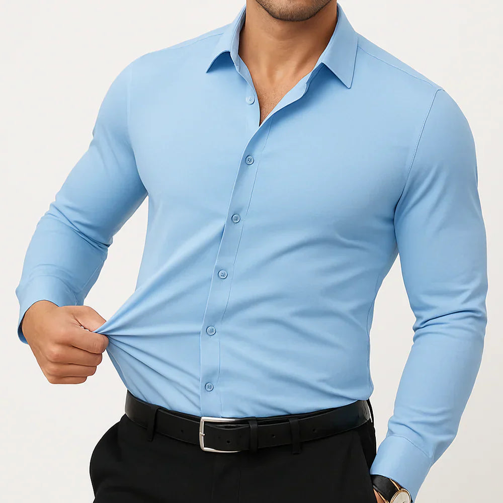 The stretch dress shirt