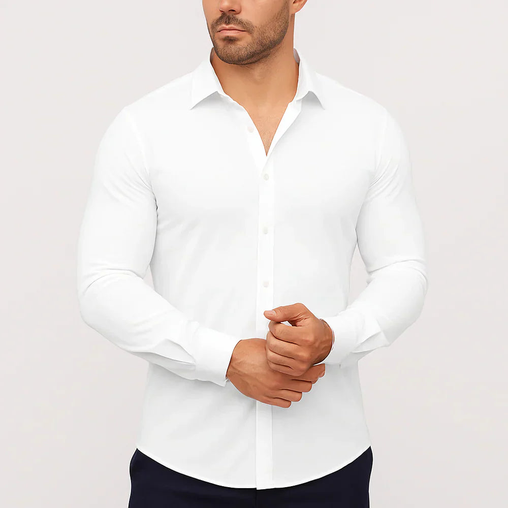 The stretch dress shirt