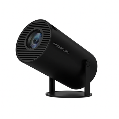 Mini Portable Projector 5G WiFi 6 BT 5.0 Android 11, Magcubic 4K 1080P Full HD 180° Rotating Projector