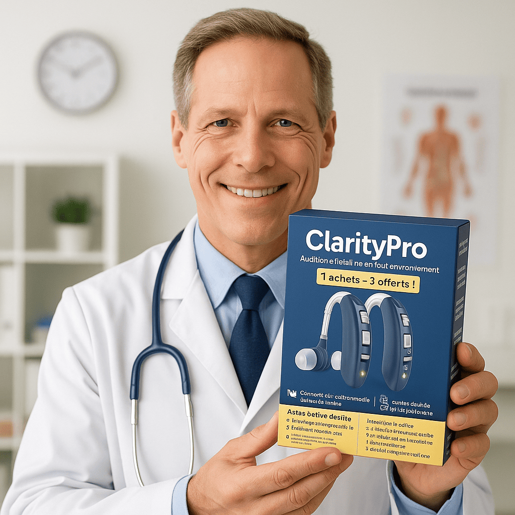 🎧 ClarityPro™ Rechargeable Digital Hearing Aid – Exclusive Launch (Pack of 2 units)