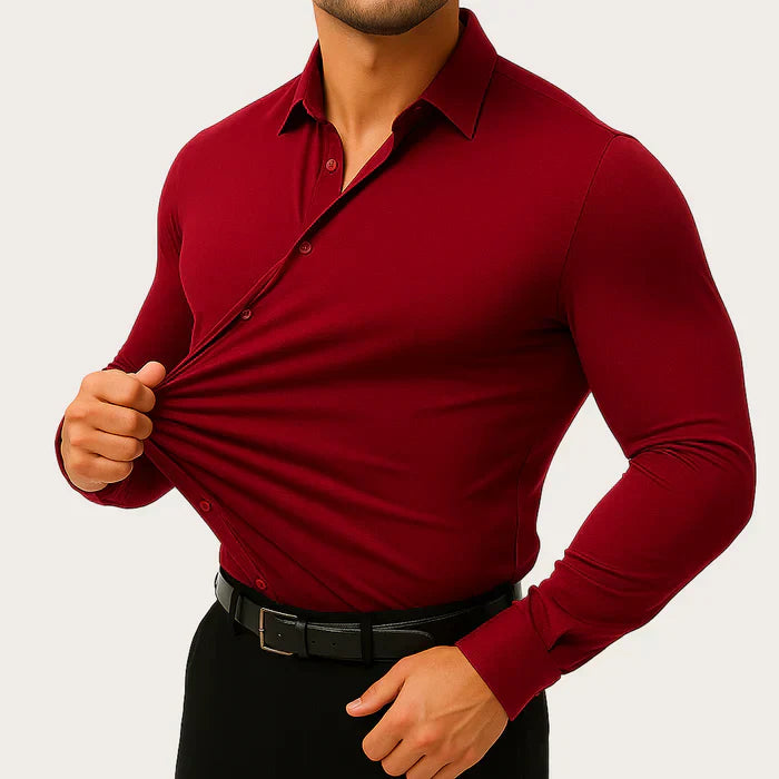 The stretch dress shirt