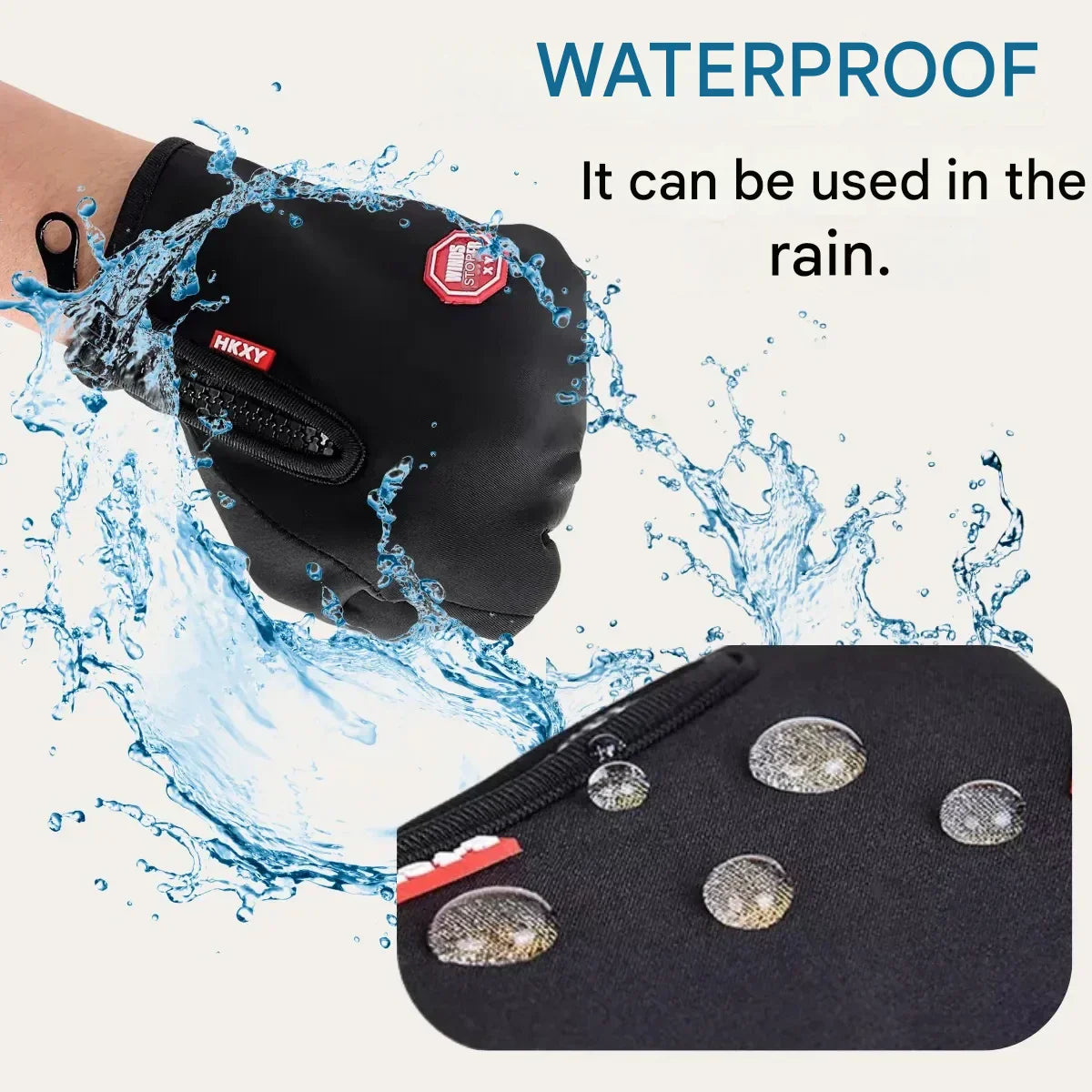 Waterproof Thermal Touchscreen Gloves