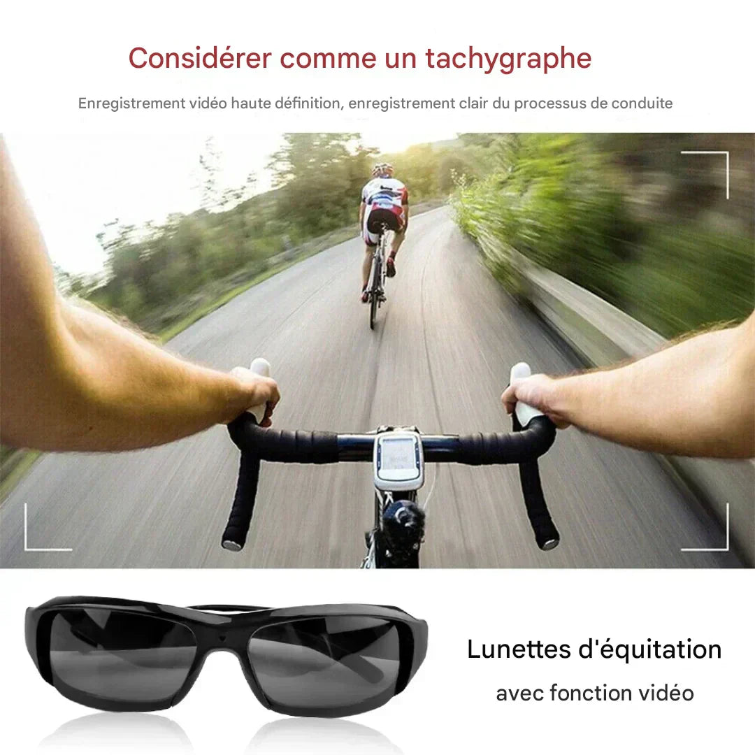 Sunglasses with camera