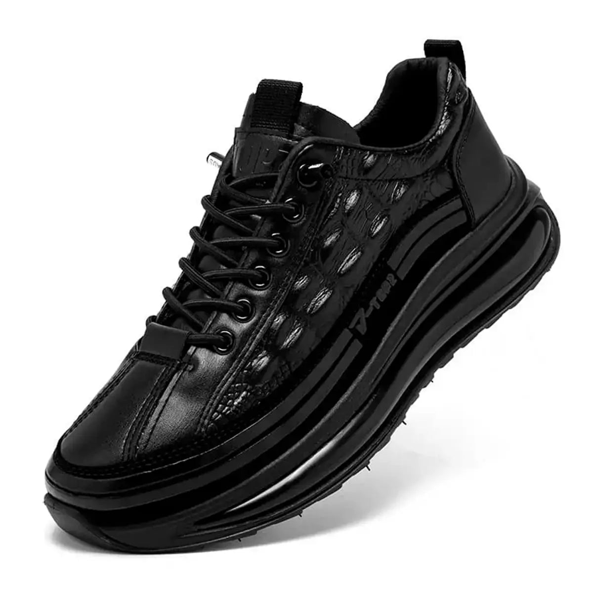 Drako® Men's Croc Skin Sneakers