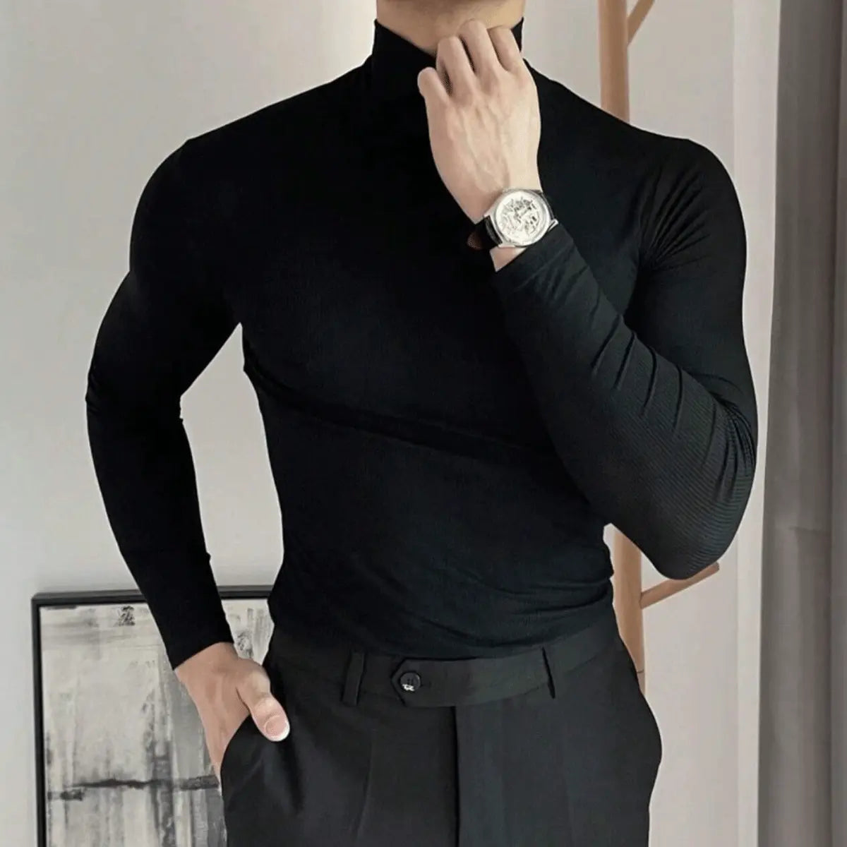 Clark® Snug High Neck Pullover for Men (Special Offer)
