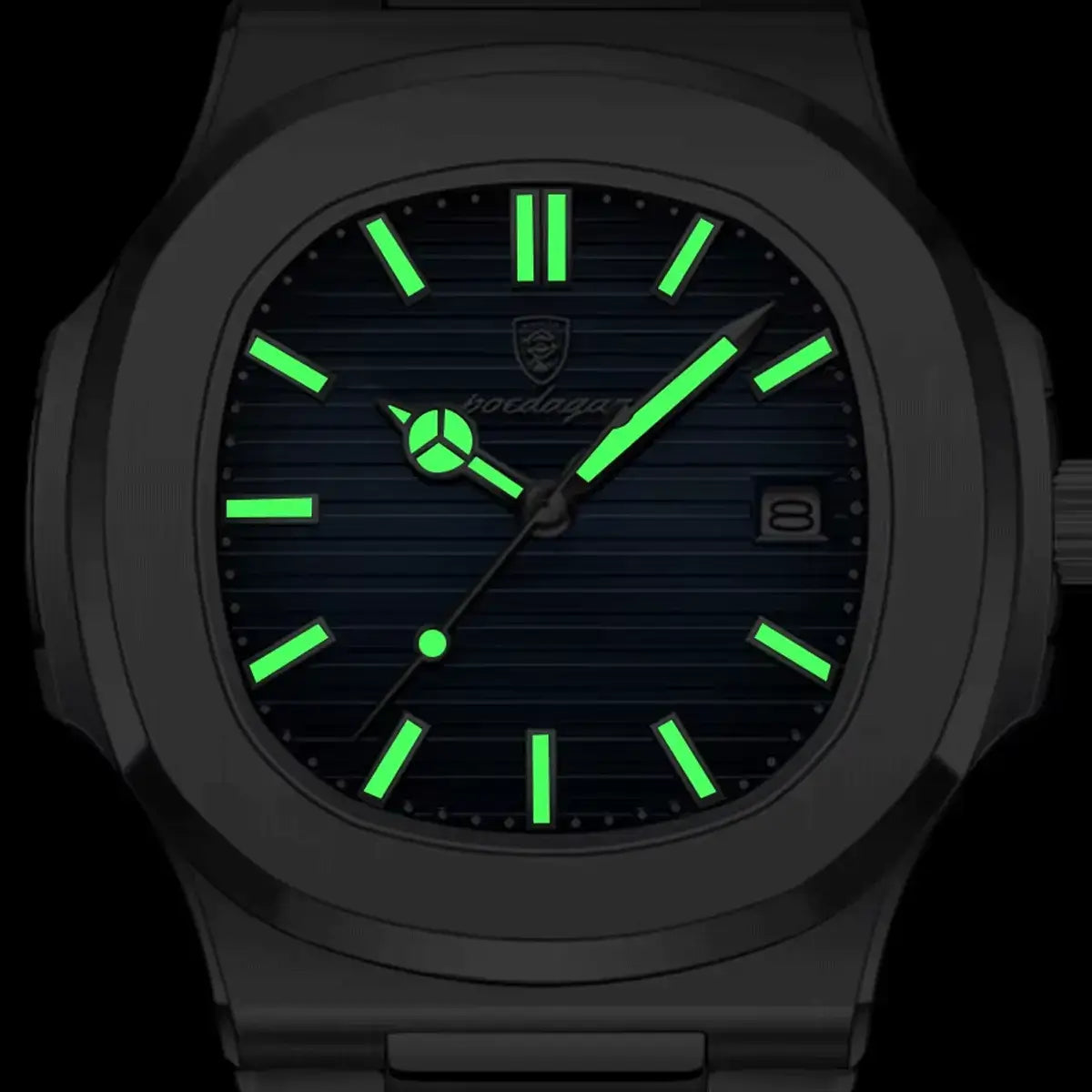 Men’s Luxe Nautilus™ Watch with a free strap kit – A real bargain!