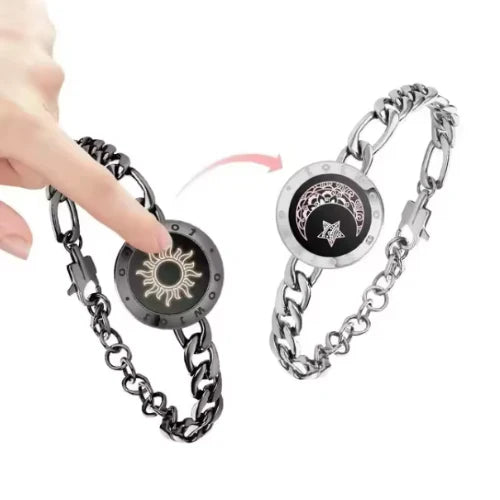 Long-distance bracelets Light + Vibration