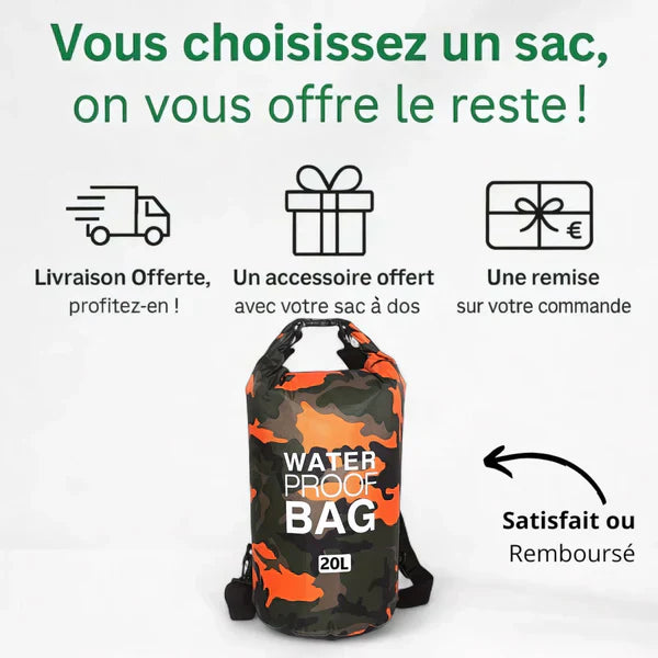 10-20L Waterproof Backpack – AquaSafe – Rucksacks
