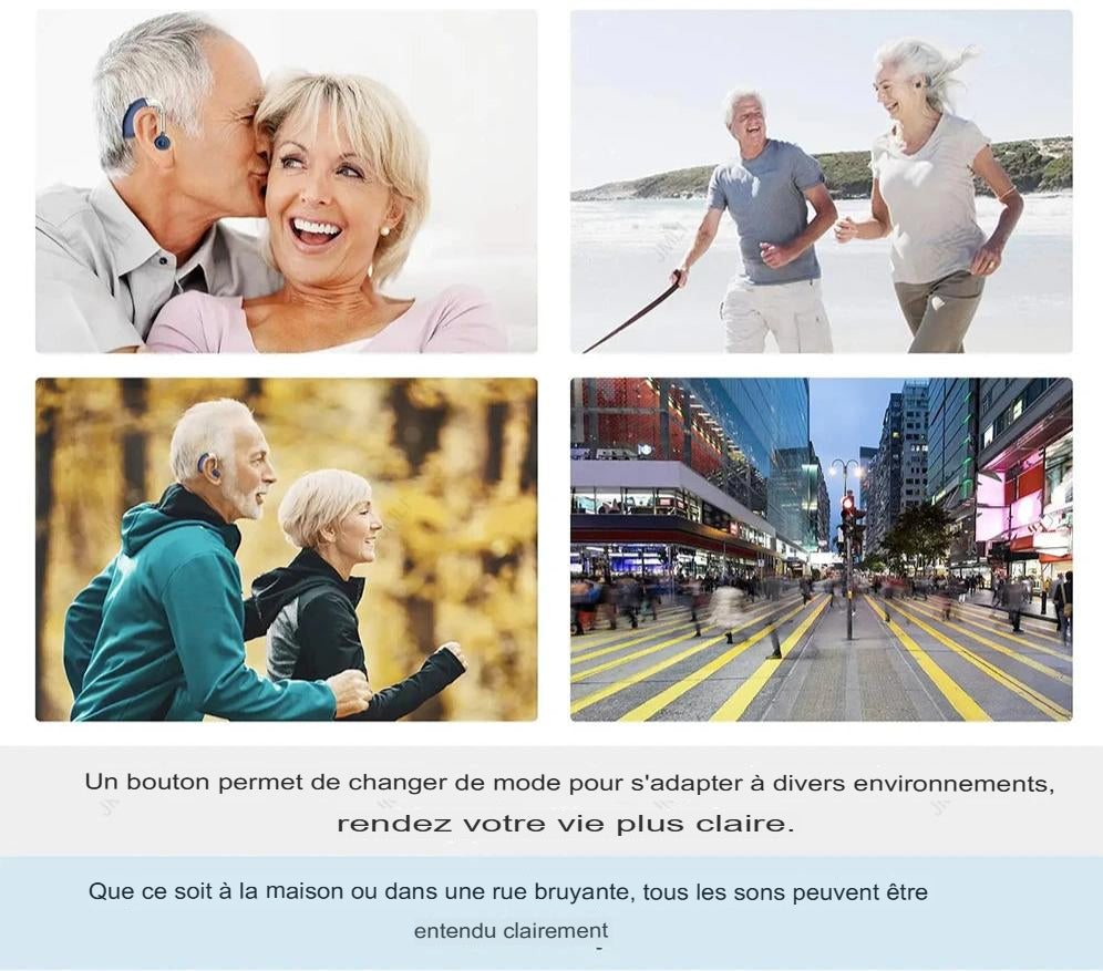 🎧 ClarityPro™ Rechargeable Digital Hearing Aid – Exclusive Launch (Pack of 2 units)