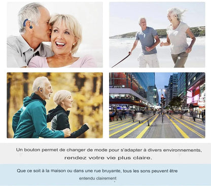 🎧 ClarityPro™ Rechargeable Digital Hearing Aid – Exclusive Launch (Pack of 2 units)