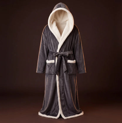 Heated bathrobe