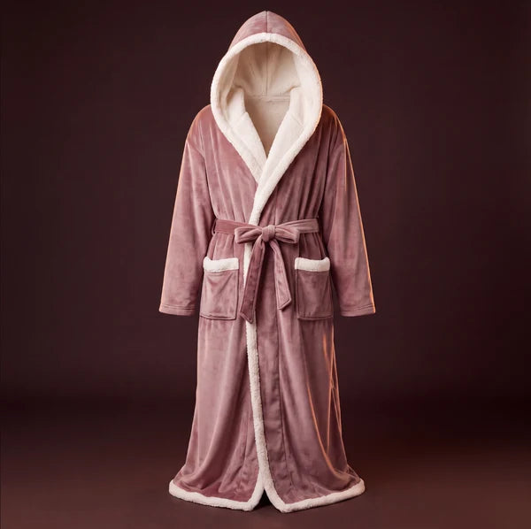 Heated bathrobe