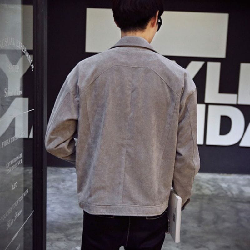 Men's corduroy shirt jacket – perfect for a true British look!