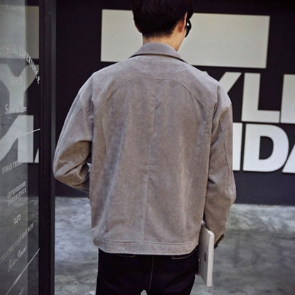 Men's corduroy shirt jacket – perfect for a true British look!