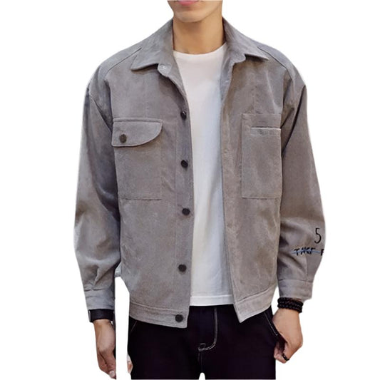 Men's corduroy shirt jacket – perfect for a true British look!