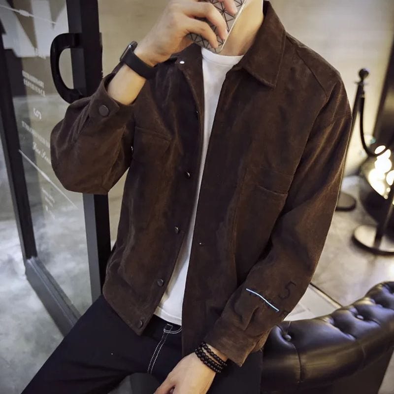 Men's Corduroy Overshirt – Perfect for a relaxed vibe!