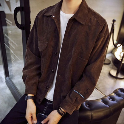 Men's Corduroy Overshirt – Perfect for a relaxed vibe!