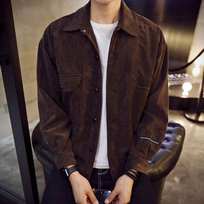 Men's Corduroy Overshirt – Perfect for a relaxed vibe!