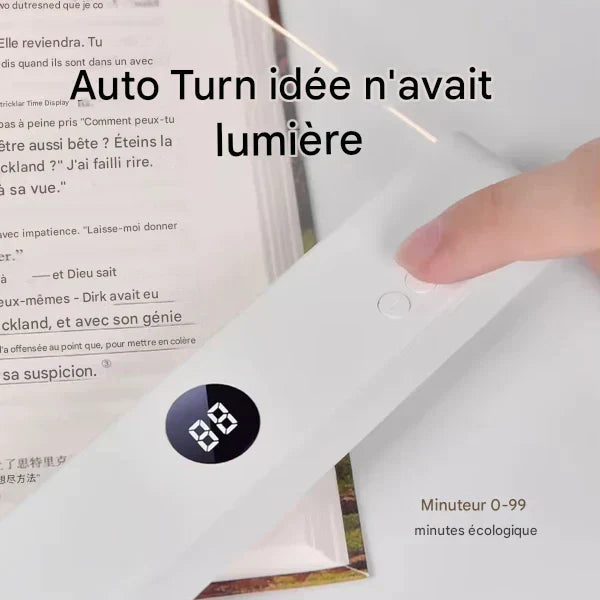 LED reading screen for nighttime use