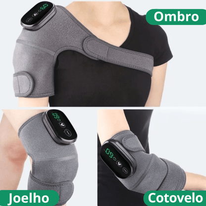 3-in-1 Therapy: Massager and Warmer for Knee, Shoulder, and Elbow – Fast Relief from Pain and Stiffness