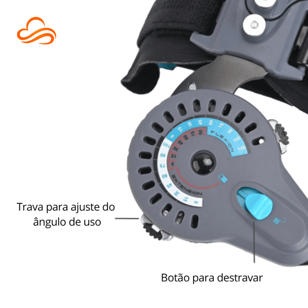 Adjustable Hinged Elbow Support – Angle Stabilization (0º-120º) and Comfort
