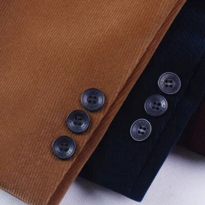 Choco Velvet Blazer for Men