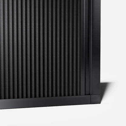 Privacy screen with hidden frame