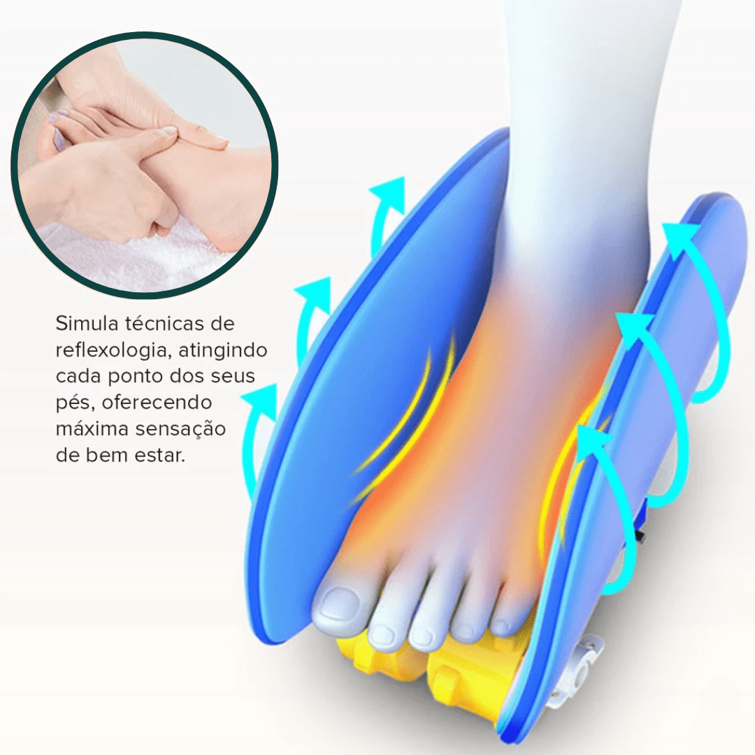 3-in-1 Foot, Ankle, and Calf Massager – Deep Relief, Circulation, and Relaxation