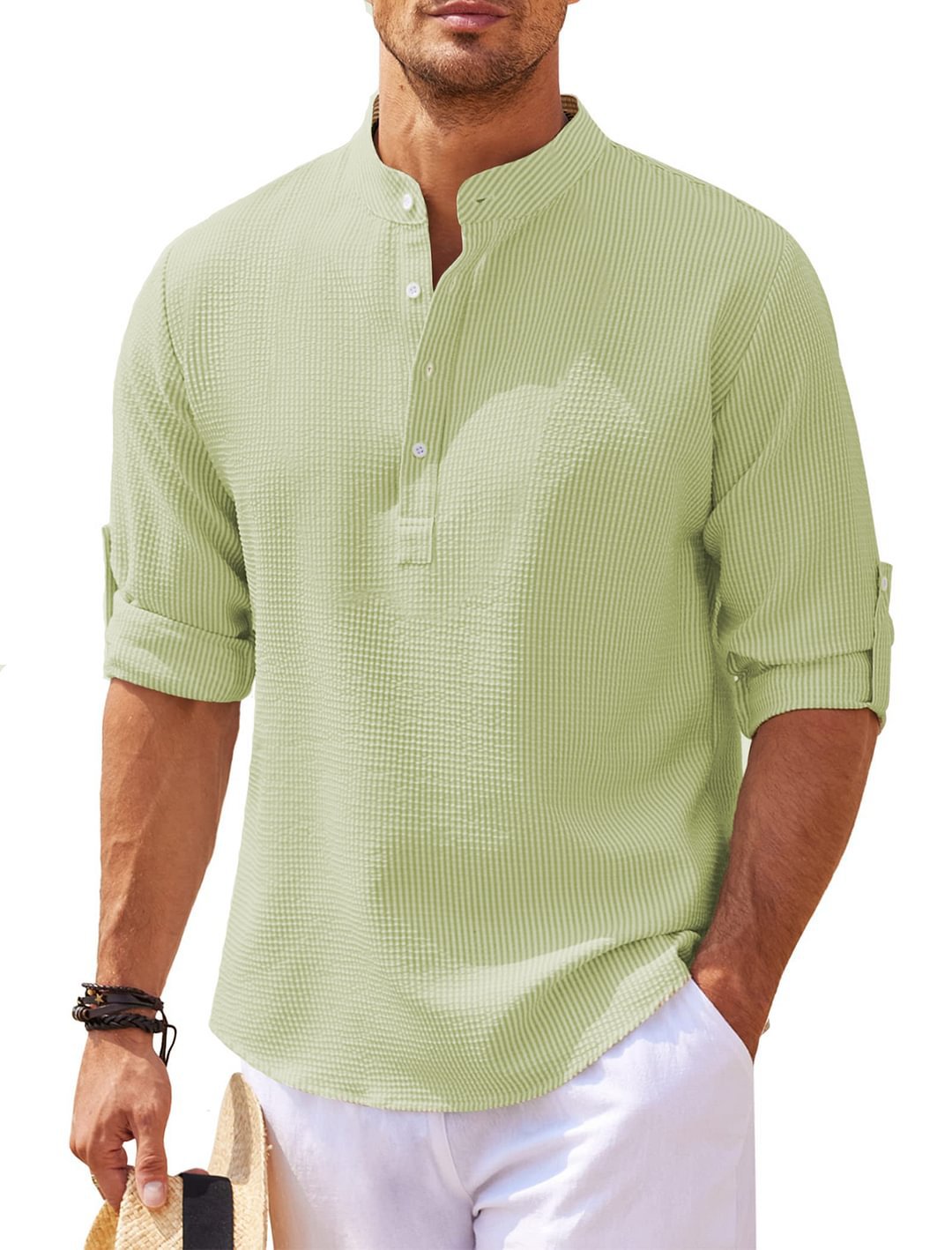 Cormac - Men's Long-Sleeve Chill Linen Shirt