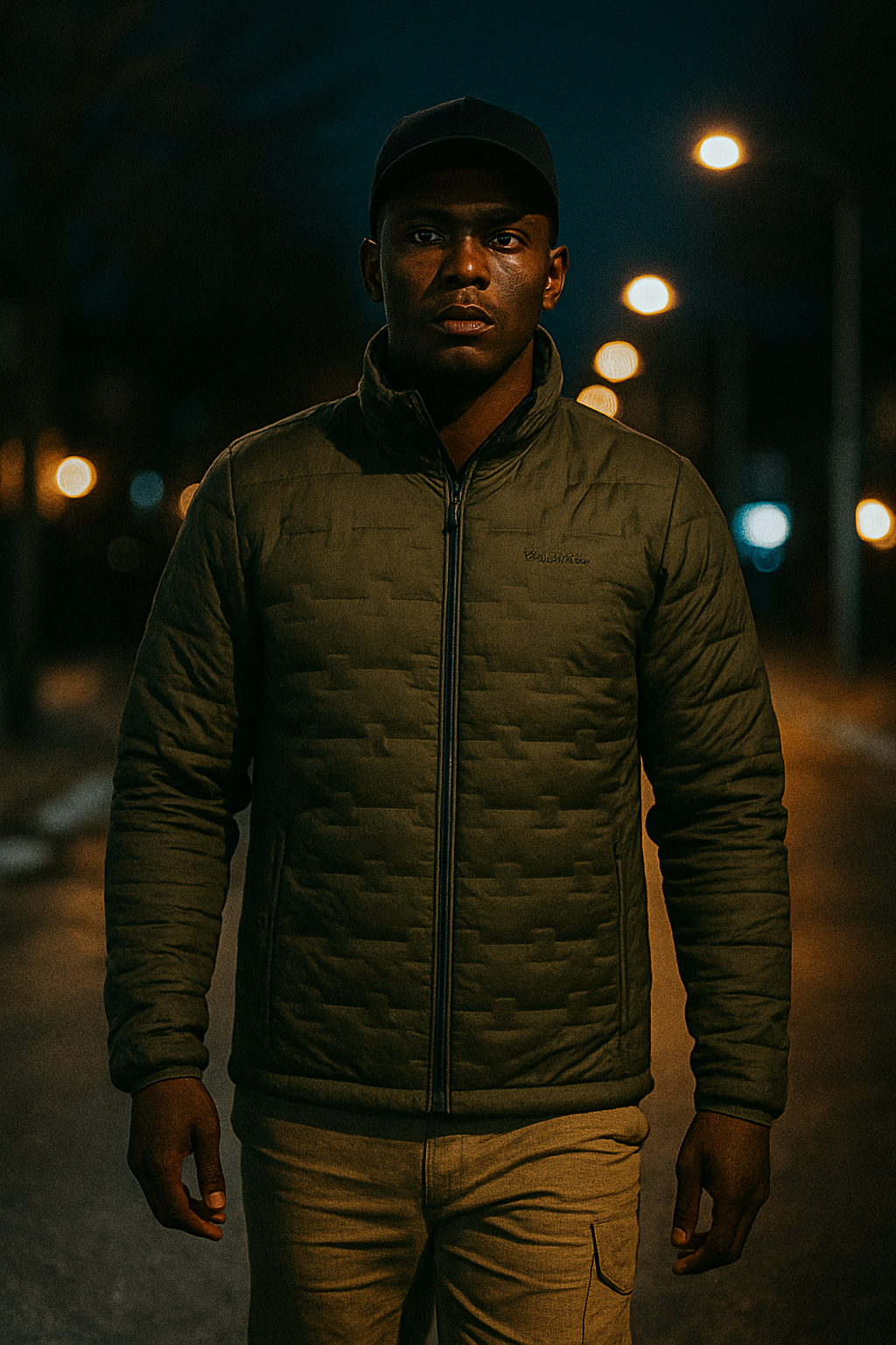 Men's quilted jacket
