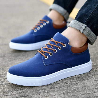 Magnus - Men’s Sneakers with a Crisp White Sole