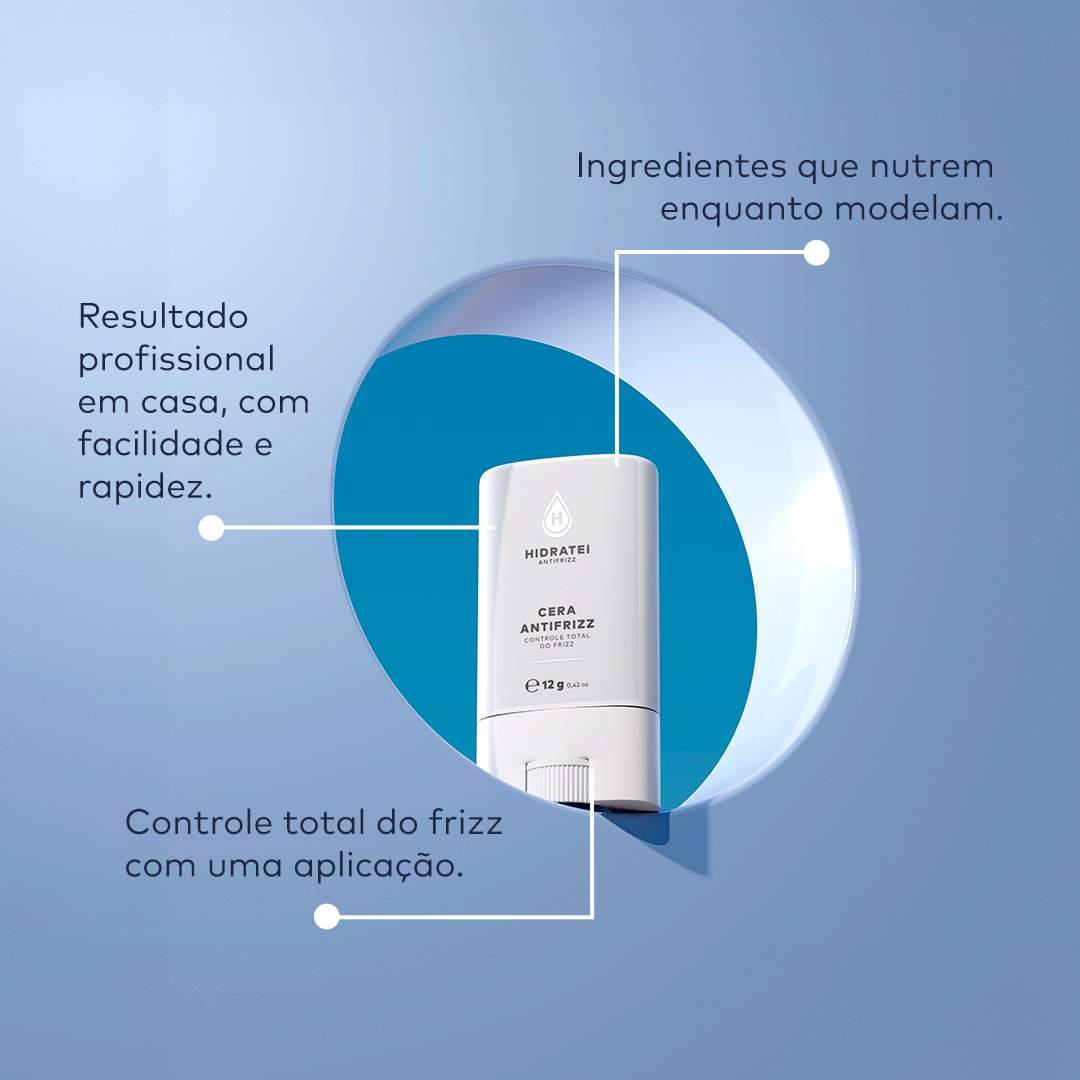 CERA STICK ANTIFRIZZ Hidratei 12g