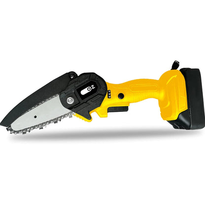 Portable electric mini chainsaw, battery-powered, dual voltage - Buy 1, get 2