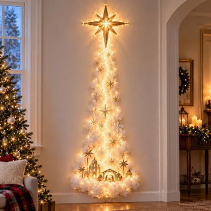 Magical Christmas Wall Light Display