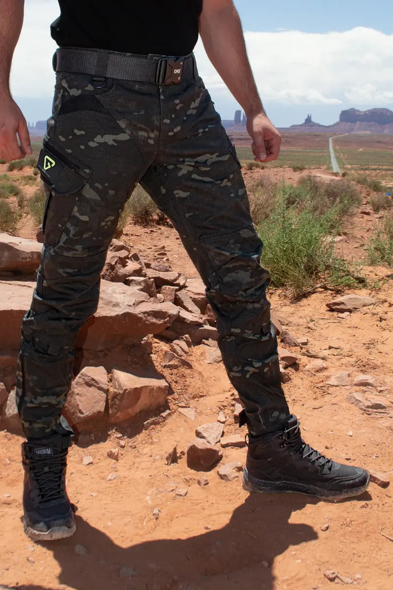 Kinetic Tactical Pants Multicam – Black