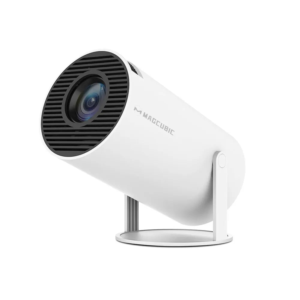 Mini Portable Projector 5G WiFi 6 BT 5.0 Android 11, Magcubic 4K 1080P Full HD 180° Rotating Projector