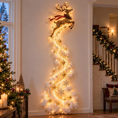 Magical Christmas Wall Light Display