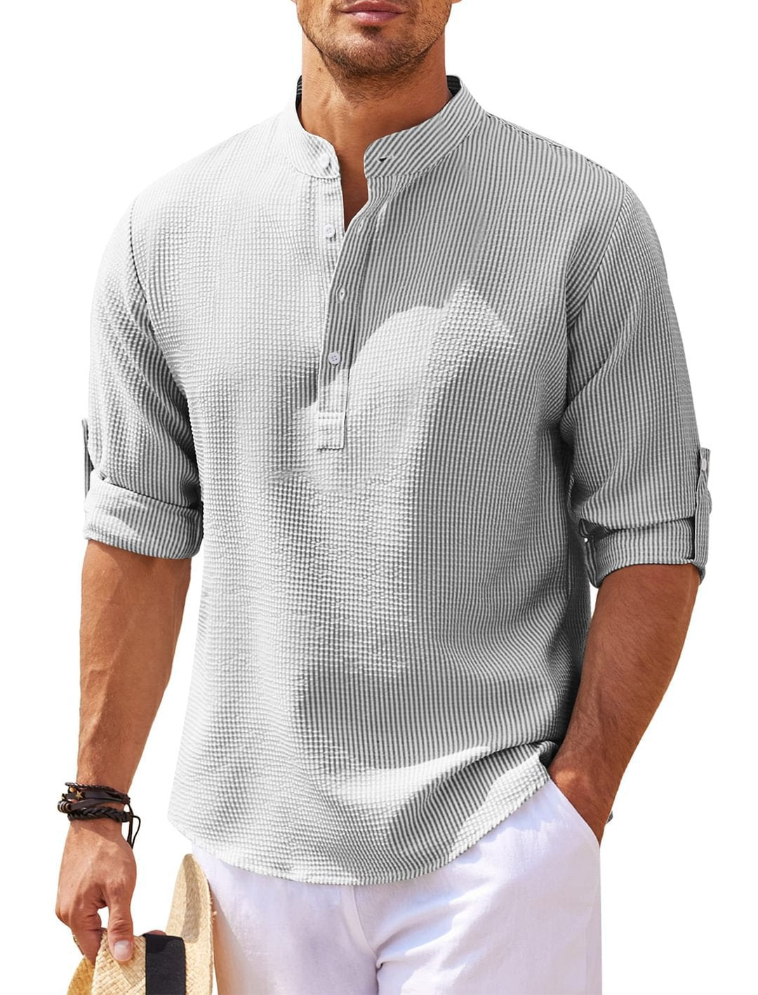Cormac - Men's Long-Sleeve Chill Linen Shirt