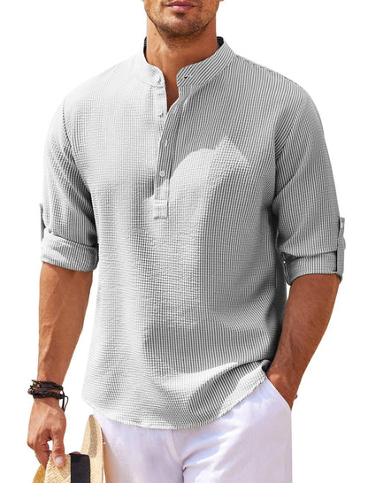 Cormac - Men's Long-Sleeve Chill Linen Shirt