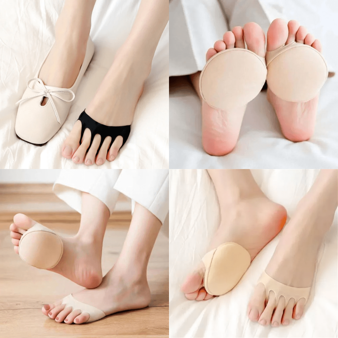 Honeycomb Gel Forefoot Cushion – Orthopedic Padding, Pain Relief and High Heel Use (Pair)