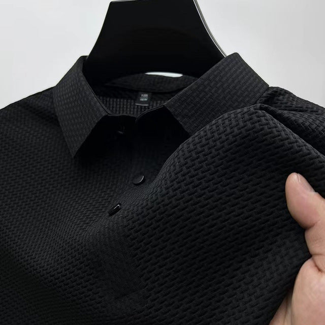 High-Quality Textured Slim Fit Polo