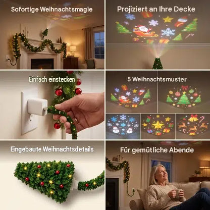 HollyGlow™ Weihnachtsprojektor