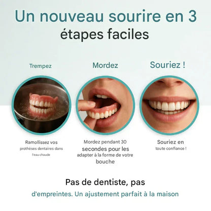 KLENIMORE™ Professional Medical Full Denture with Strong Suction